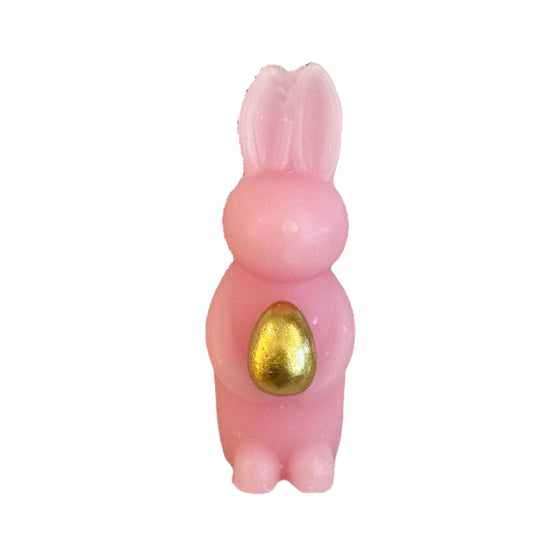 Bunny w/ Golden Egg Candle