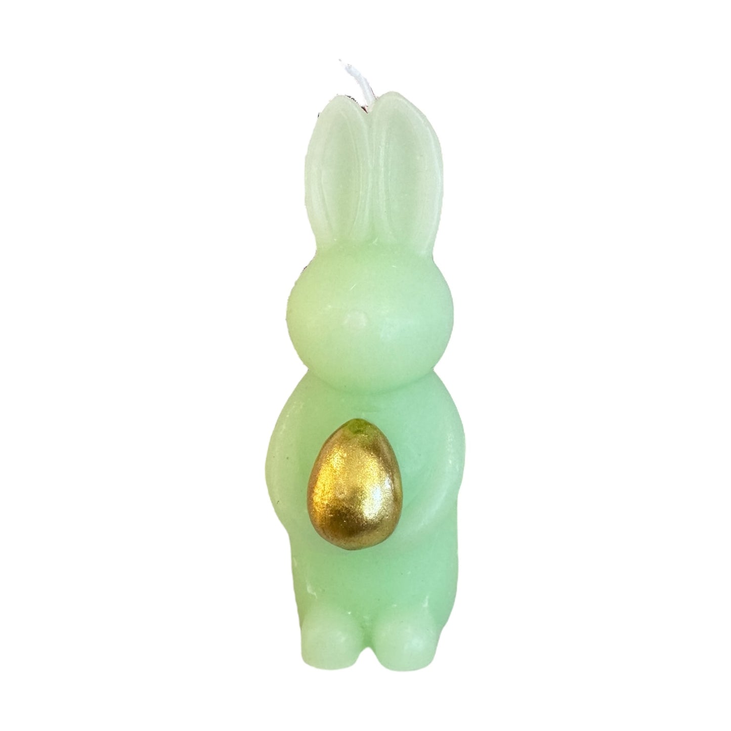 Bunny w/ Golden Egg Candle