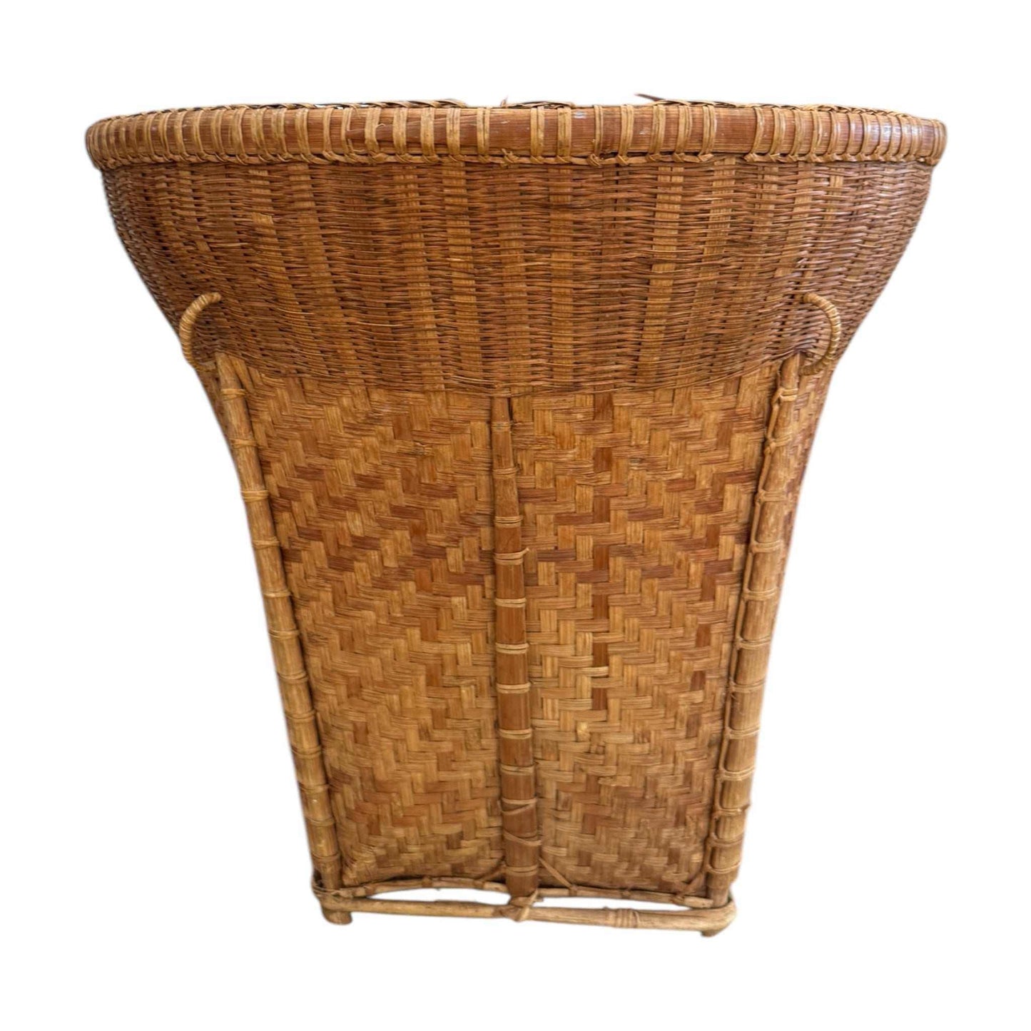 
                  
                    Tall Woven Vintage Wicker Basket - Curated Home Decor
                  
                