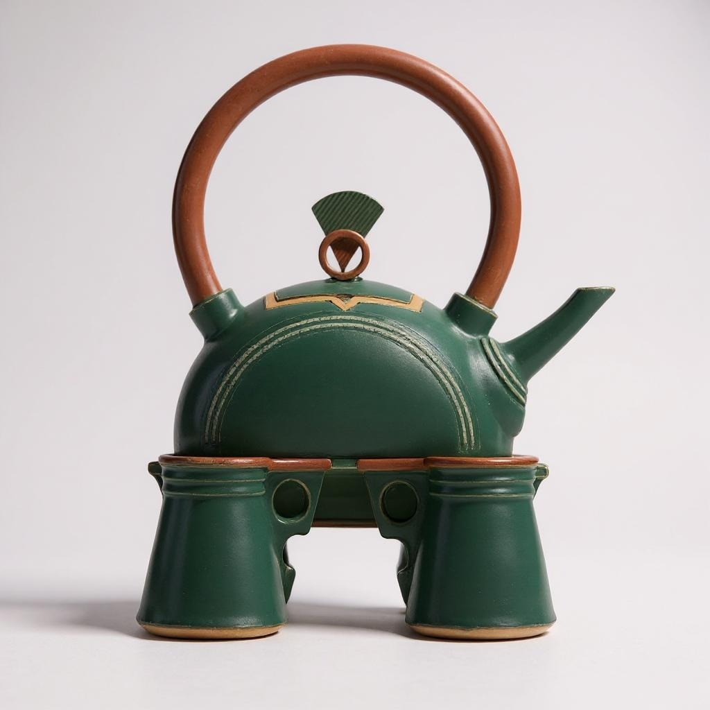Vintage Art Deco Teapot Set - Curated Home Decor