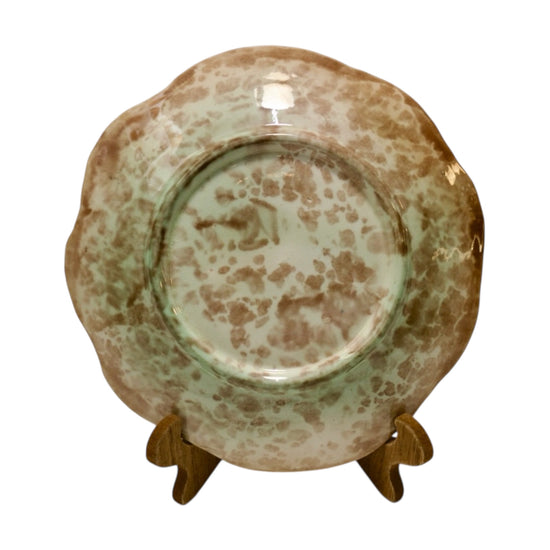Victorian Majolica Pottery Leaf plate, circa 1880 England
7