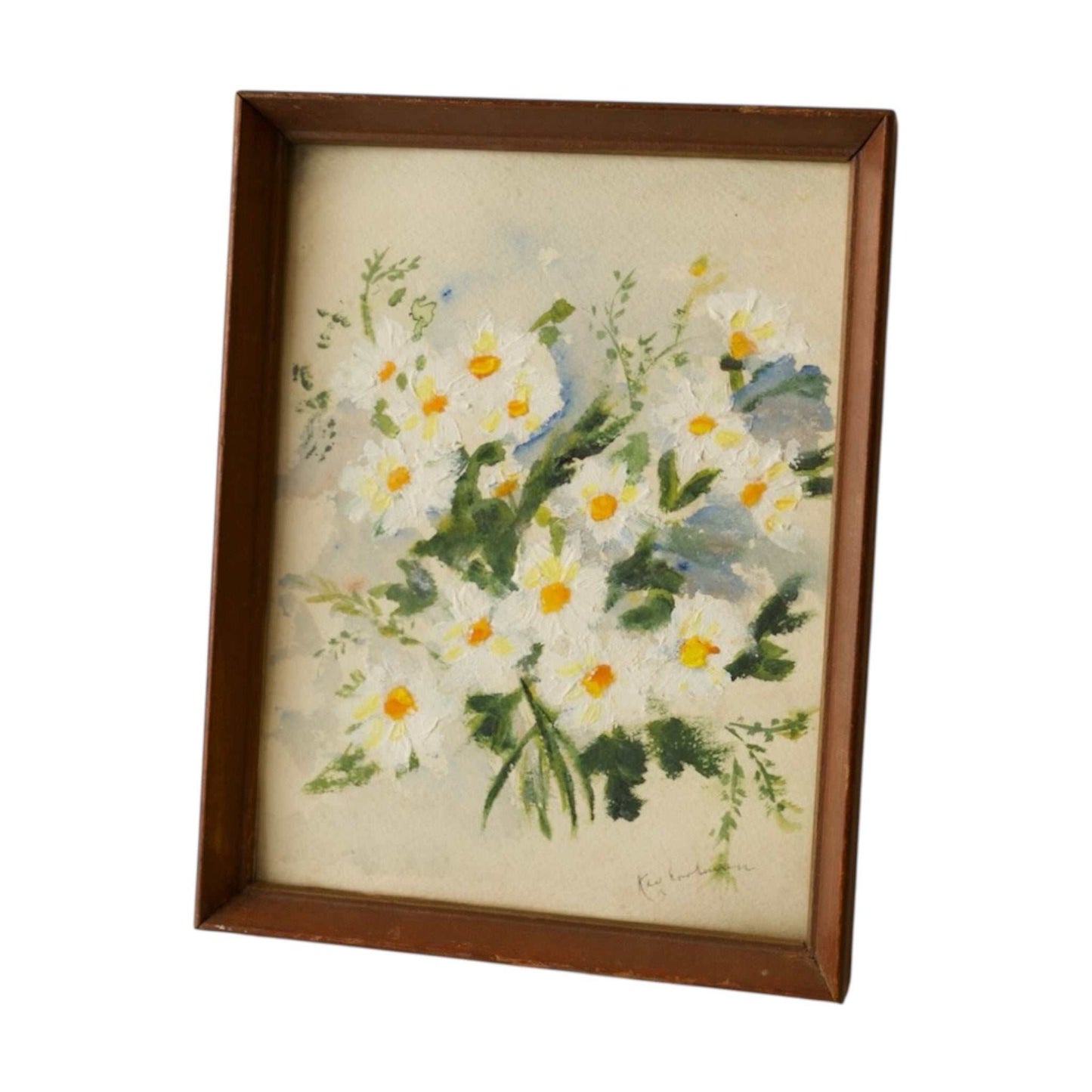 
                  
                    Floral Watercolor and Oil Painting by Kay Lockridge - Curated Home Decor
                  
                