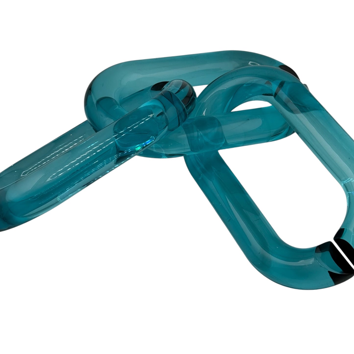 
                  
                    Sculptural Glass Chain Link — Modular Decor Object - Curated Home Decor
                  
                