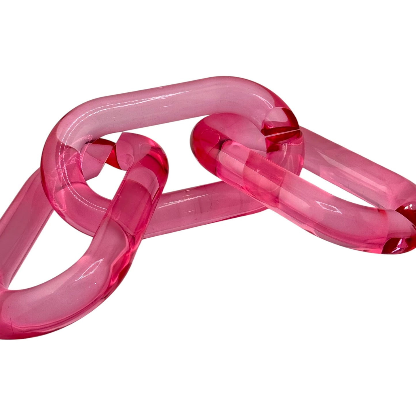 
                  
                    Sculptural Glass Chain Link — Modular Decor Object - Curated Home Decor
                  
                