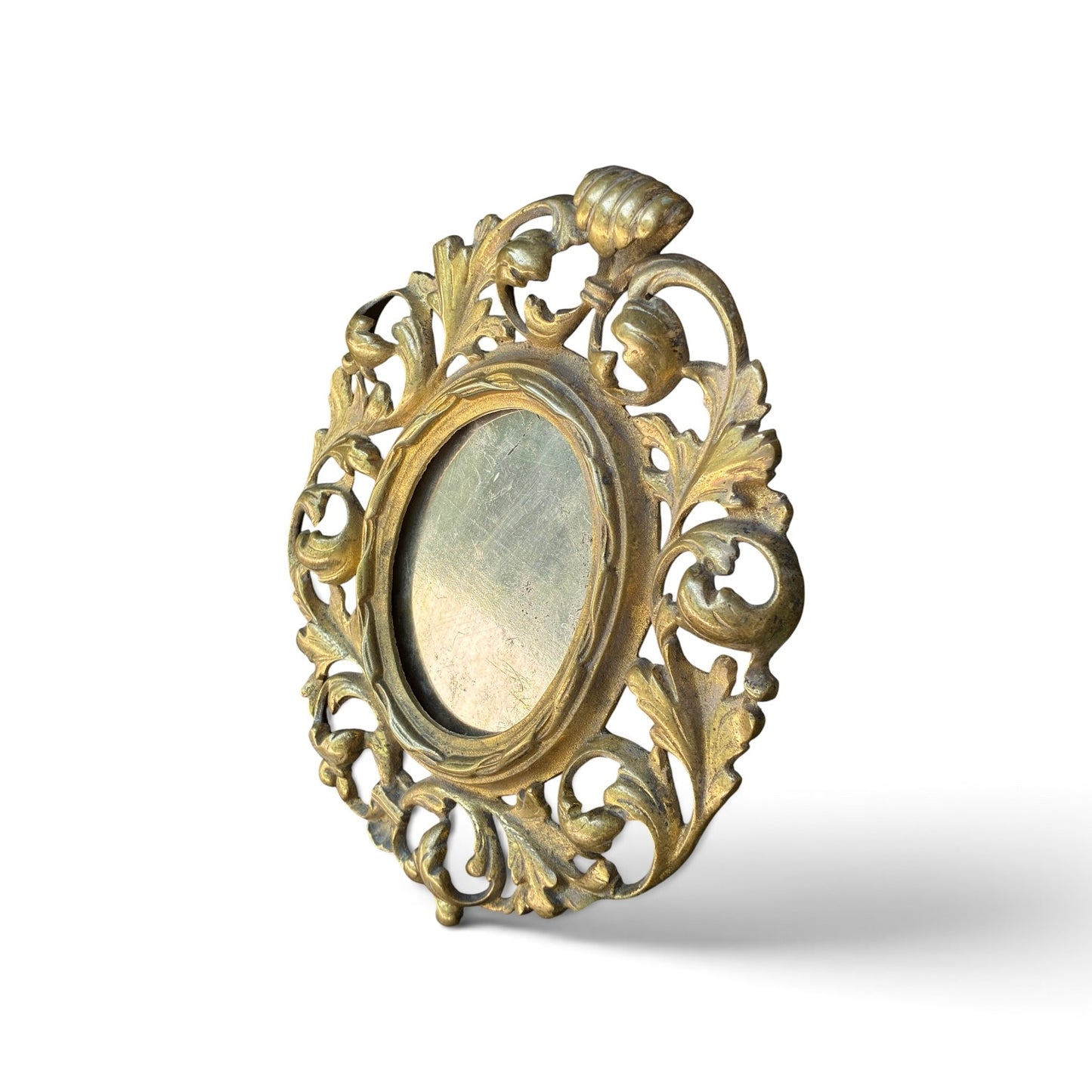 
                  
                    Ornate Gilt Rococo Oval Mirror - Curated Home Decor
                  
                