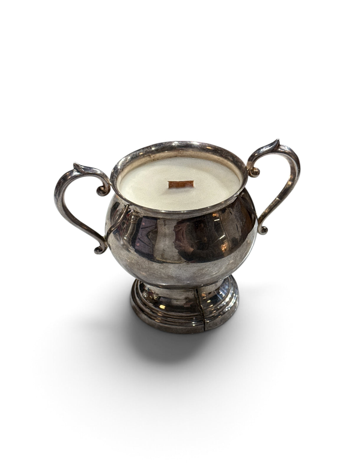 Antiquarian Silver Candle No. 2 - Curated Home Decor