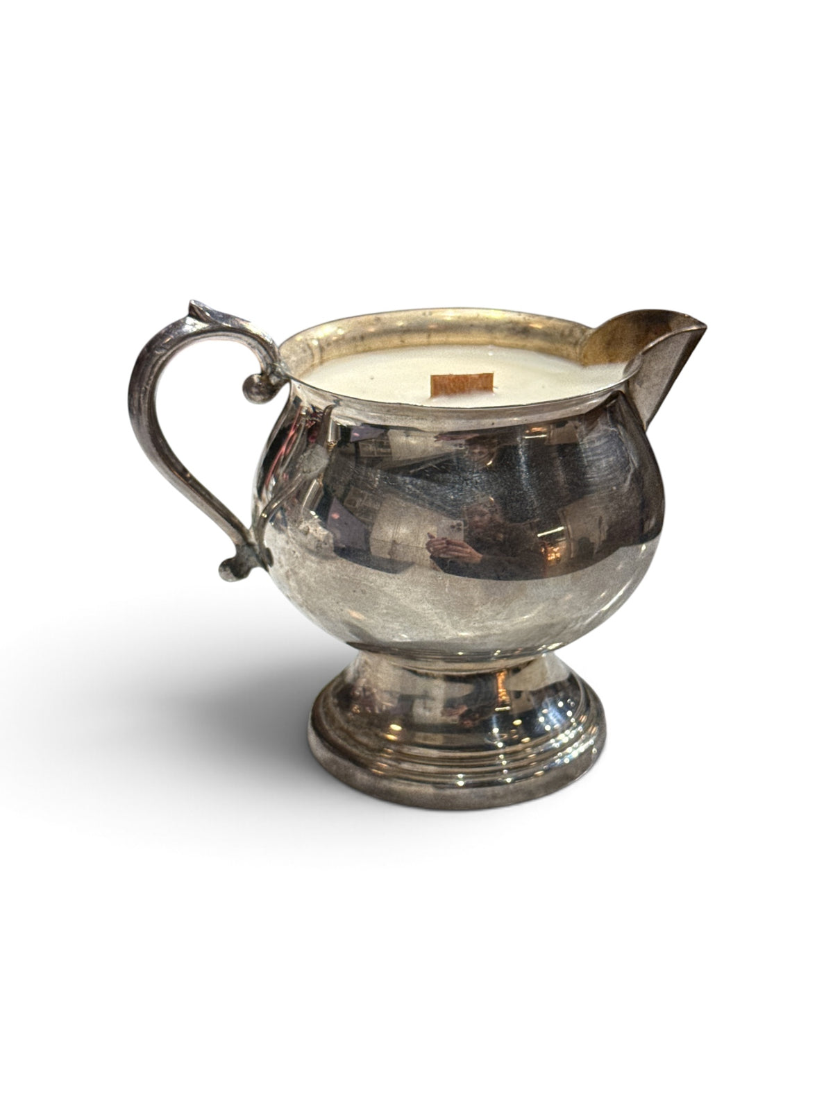 Antiquarian Silver Candle No. 1 - Curated Home Decor