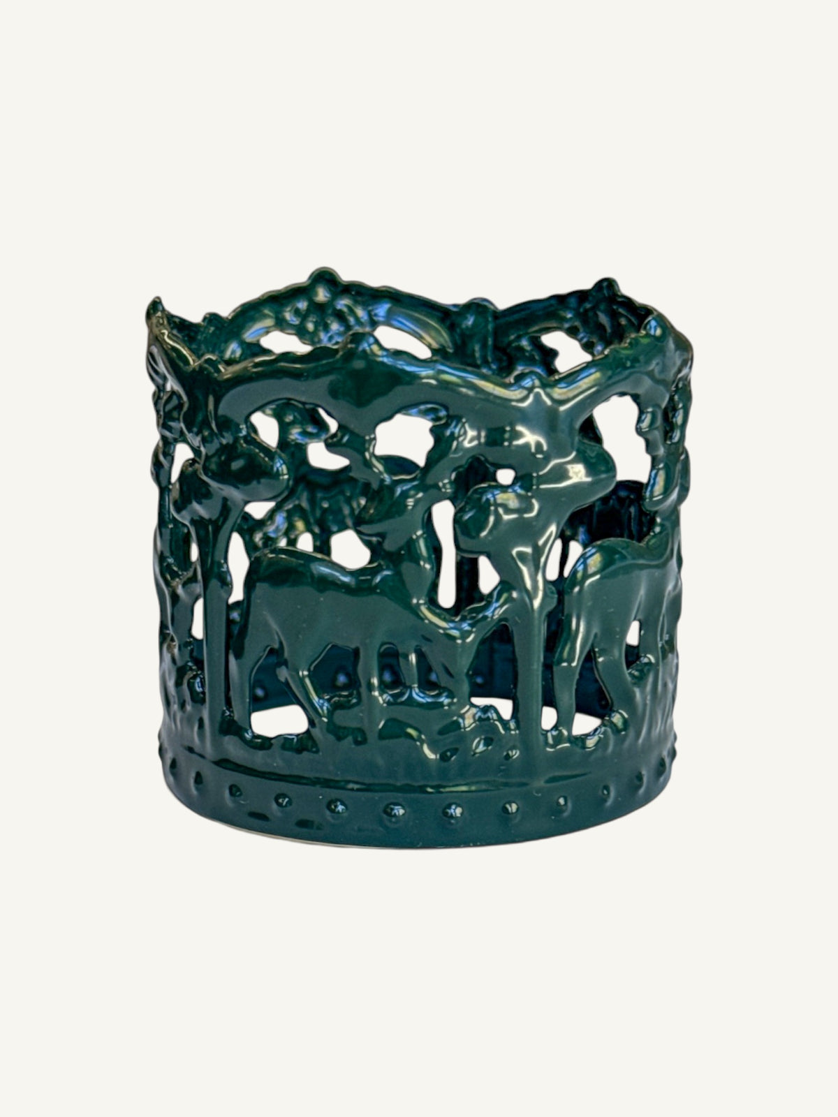
                  
                    Vintage Green Deer Napkin Rings — Set of 6 - Curated Home Decor
                  
                