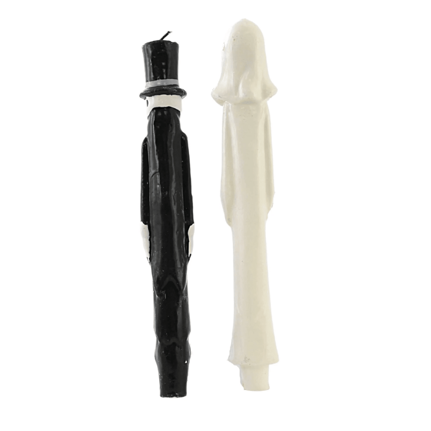 
                  
                    Newlydeads taper candle set bride groom skeleton Halloween decor
                  
                