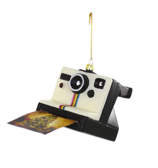 Instant Photo Camera Ornament - Curated Home Decor