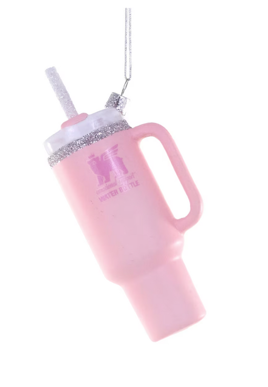 Pink Beverage Tumbler Ornament - Curated Home Decor