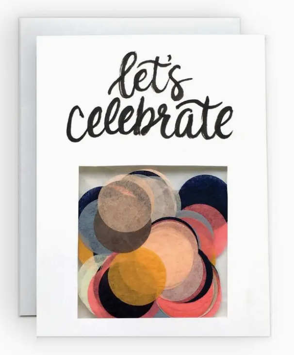 Let's Celebrate Handmade Card