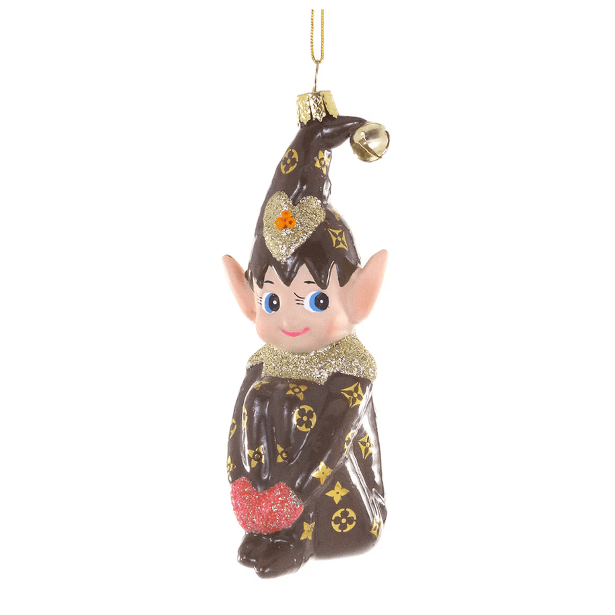 Luxe Knee-Hugger Elf Glass Ornament – Cody Foster & Co - Curated Home Decor