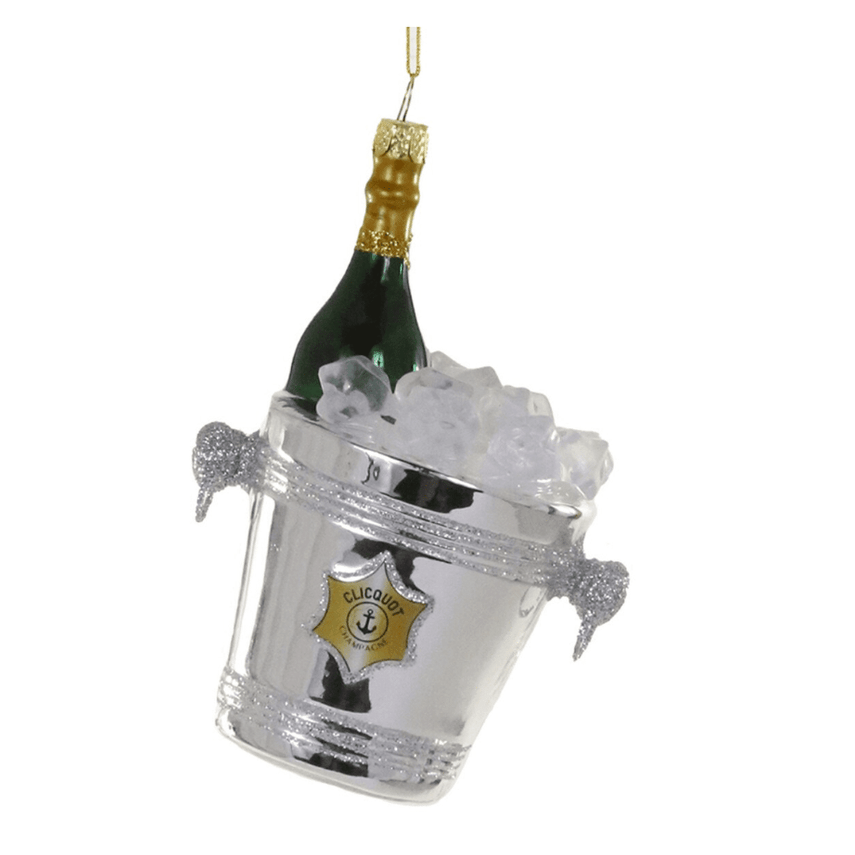 Champagne on Ice Glass Ornament – Cody Foster & Co - Curated Home Decor