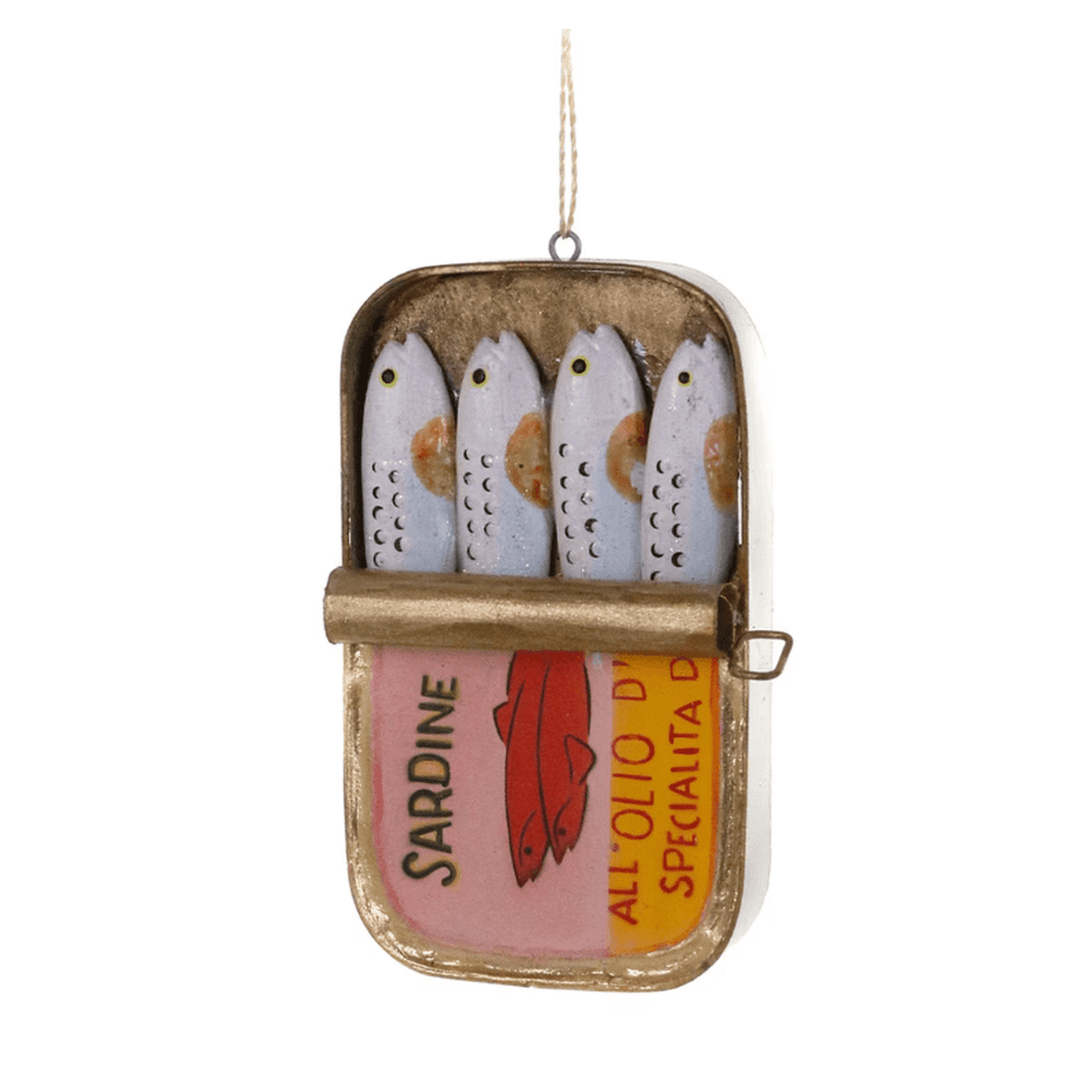 Packaged Sardines Tin Ornament – Cody Foster & Co - Curated Home Decor