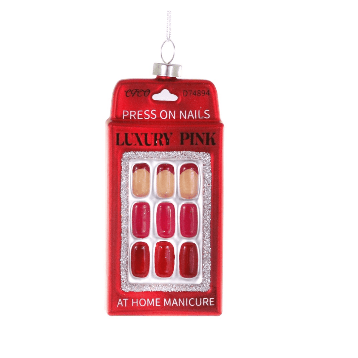 Home Manicure Press-On Nails Glass Ornament – Cody Foster & Co - Curated Home Decor