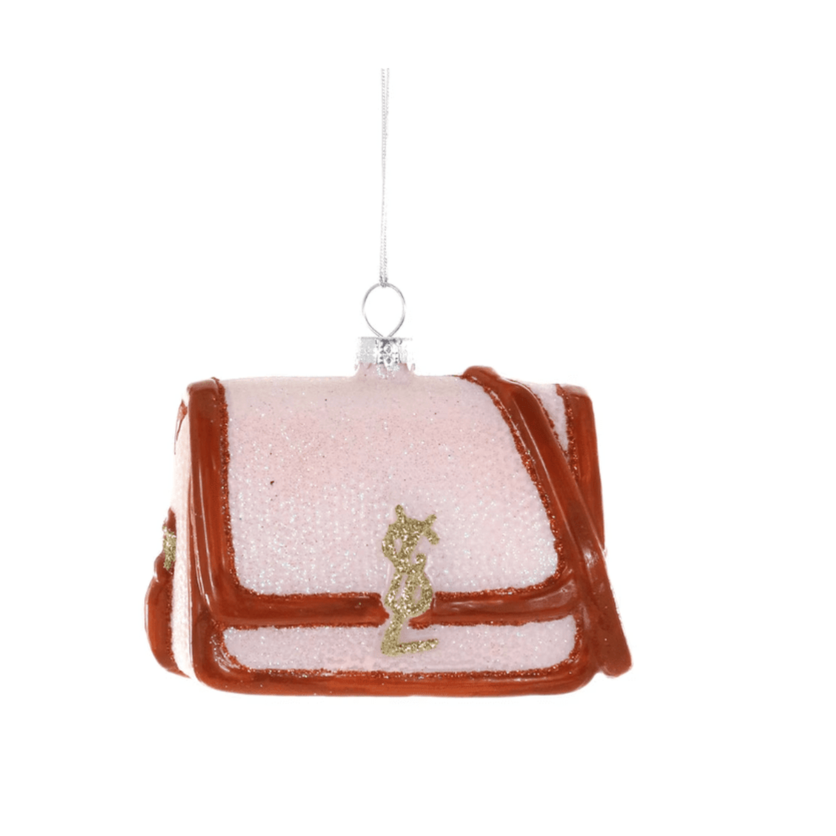 Glass Handbag Ornament with Leather Trim – Cody Foster & Co - Curated Home Decor