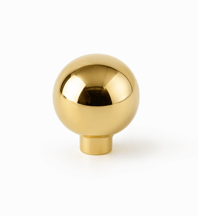 Spindled Brass Polished Finish