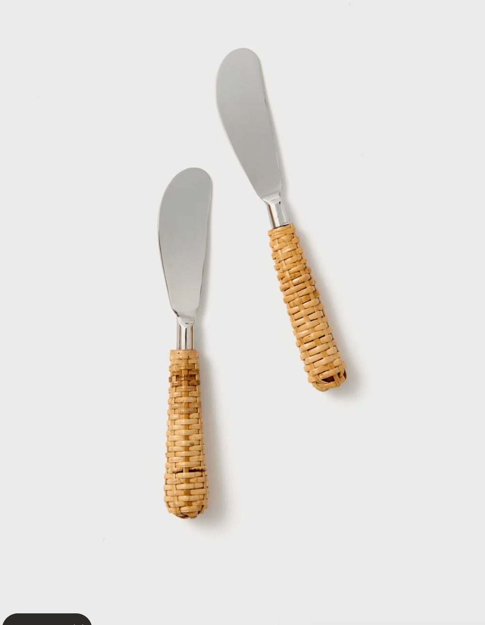 Rattan Wrapped Spreaders - Curated Home Decor