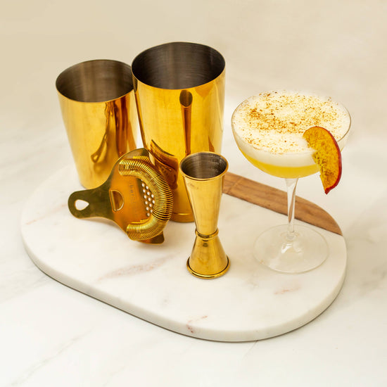 Craft Bar Set (4pc) in Gold - Curated Home Decor