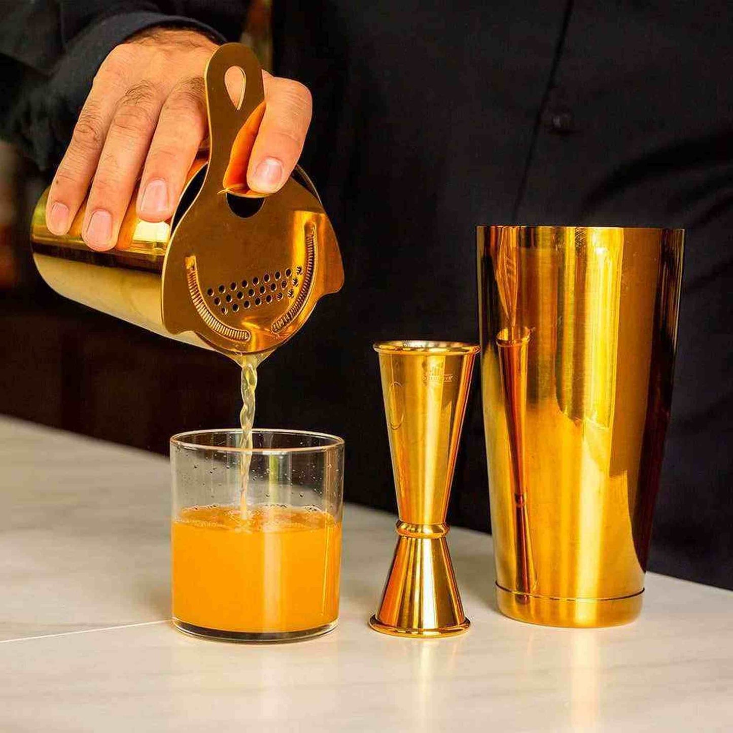 
                  
                    Craft Bar Gift Set (4pc) in Gold - Curated Home Decor
                  
                