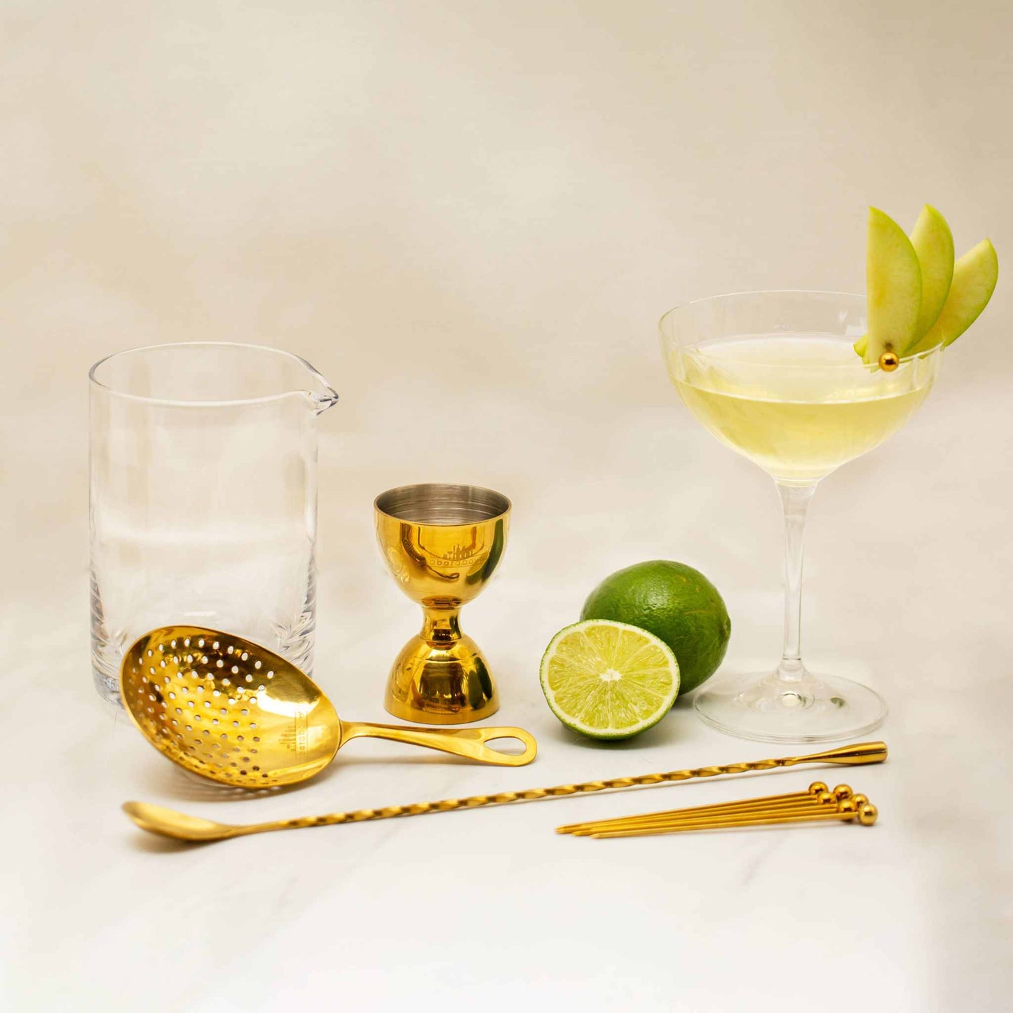 
                  
                    Gift Box Set Gold Stirred Mixed Beverage 10 Piece - Curated Home Decor
                  
                