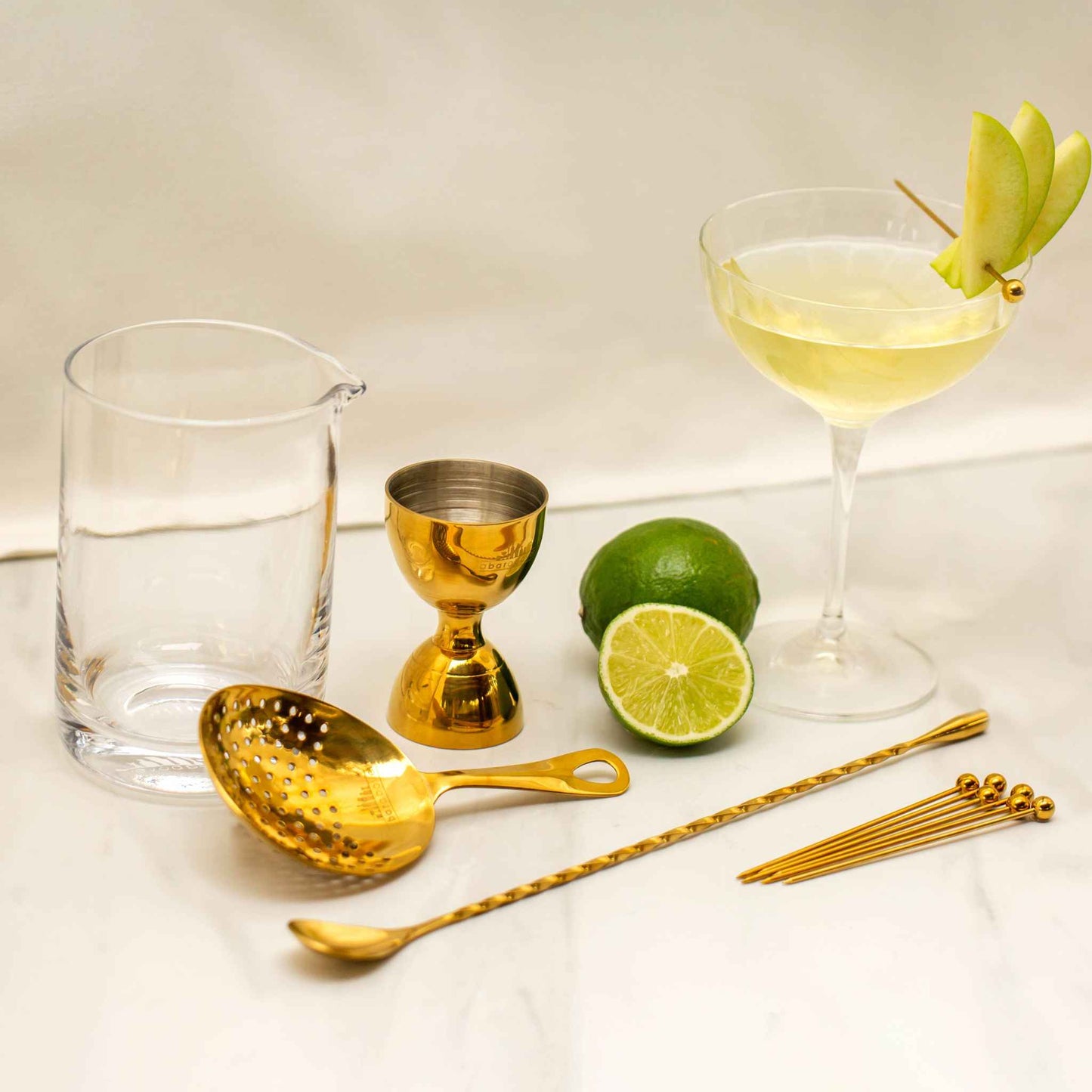 
                  
                    Gift Box Set Gold Stirred Mixed Beverage 10 Piece - Curated Home Decor
                  
                