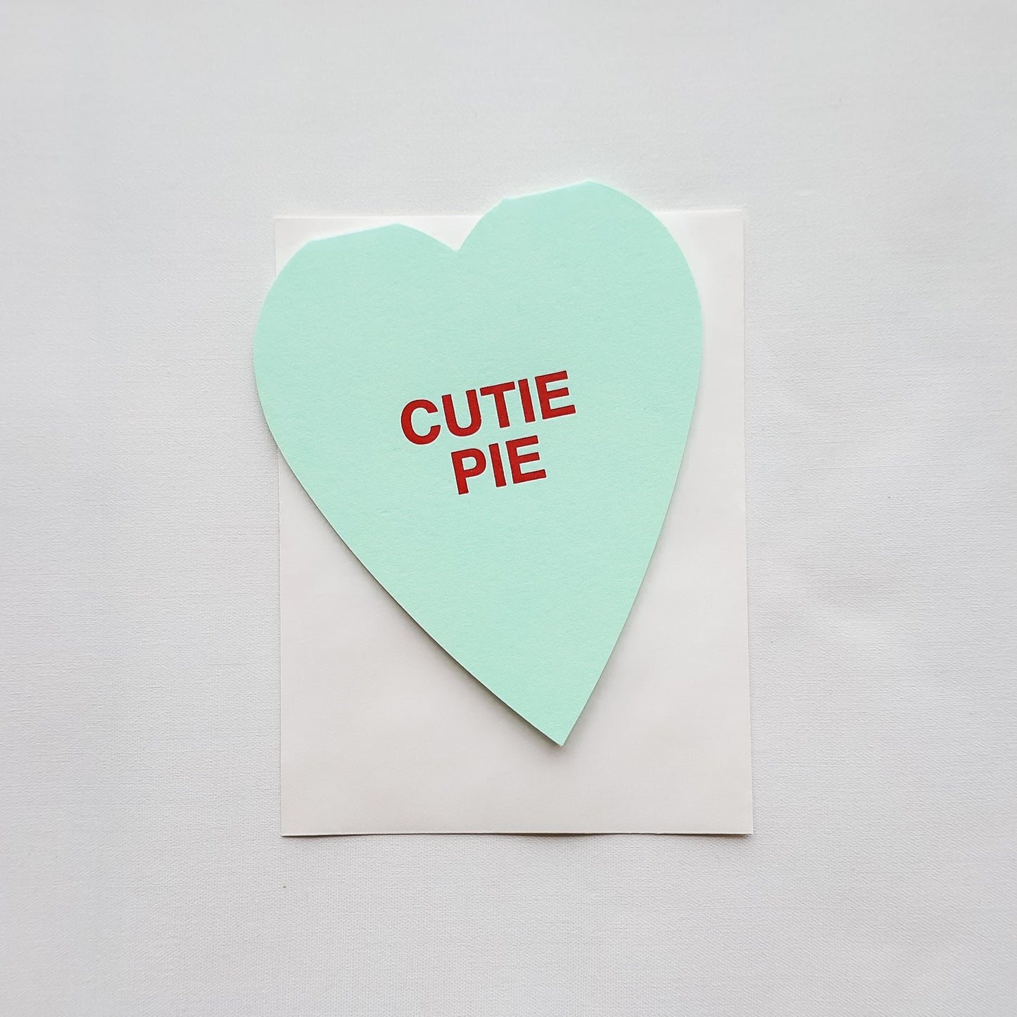 Cutie Pie Conversation Heart - Curated Home Decor