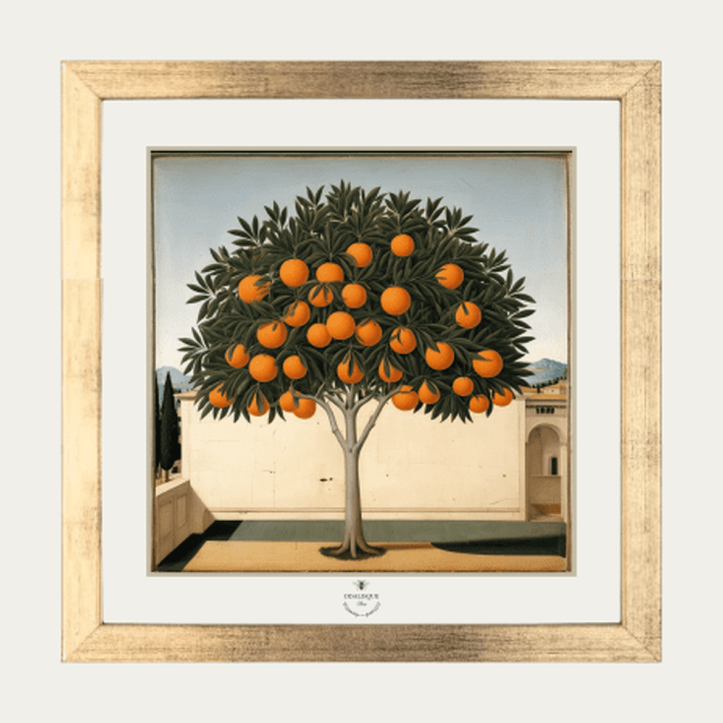 
                  
                    Frame + illustration pack "l'Oranger" - Curated Home Decor
                  
                