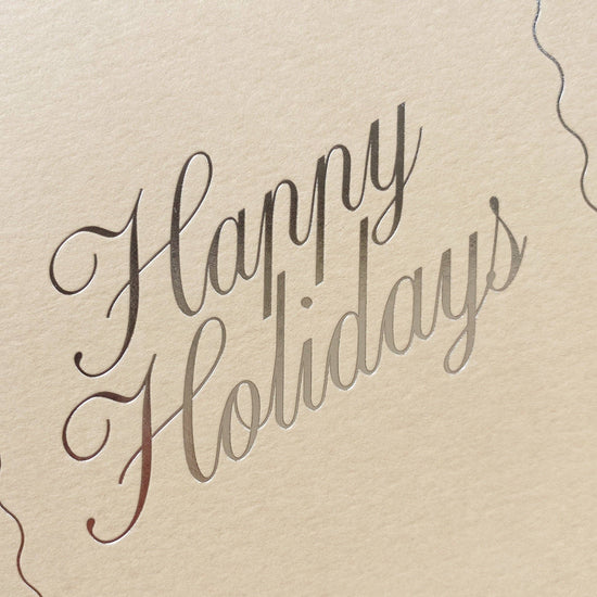 Happy Holidays No. 25: Sand / Single Card