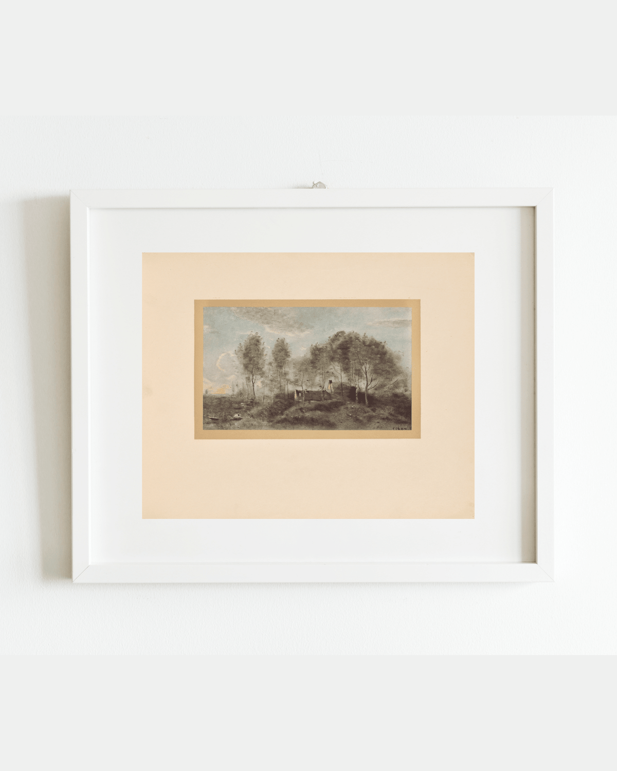 
                  
                    French Landscape II Antique Art Print: 5x7 - Curated Home Decor
                  
                