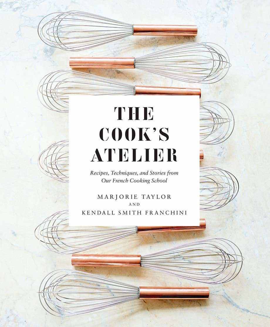 The Cook’s Atelier hardcover cookbook featuring award-winning French recipes and photography from Burgundy