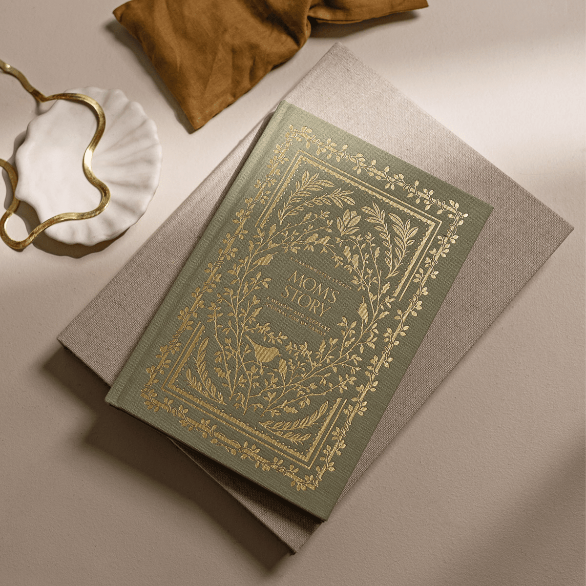 
                  
                    Mom's Story: A Memory and Keepsake Journal for My Family - Curated Home Decor
                  
                