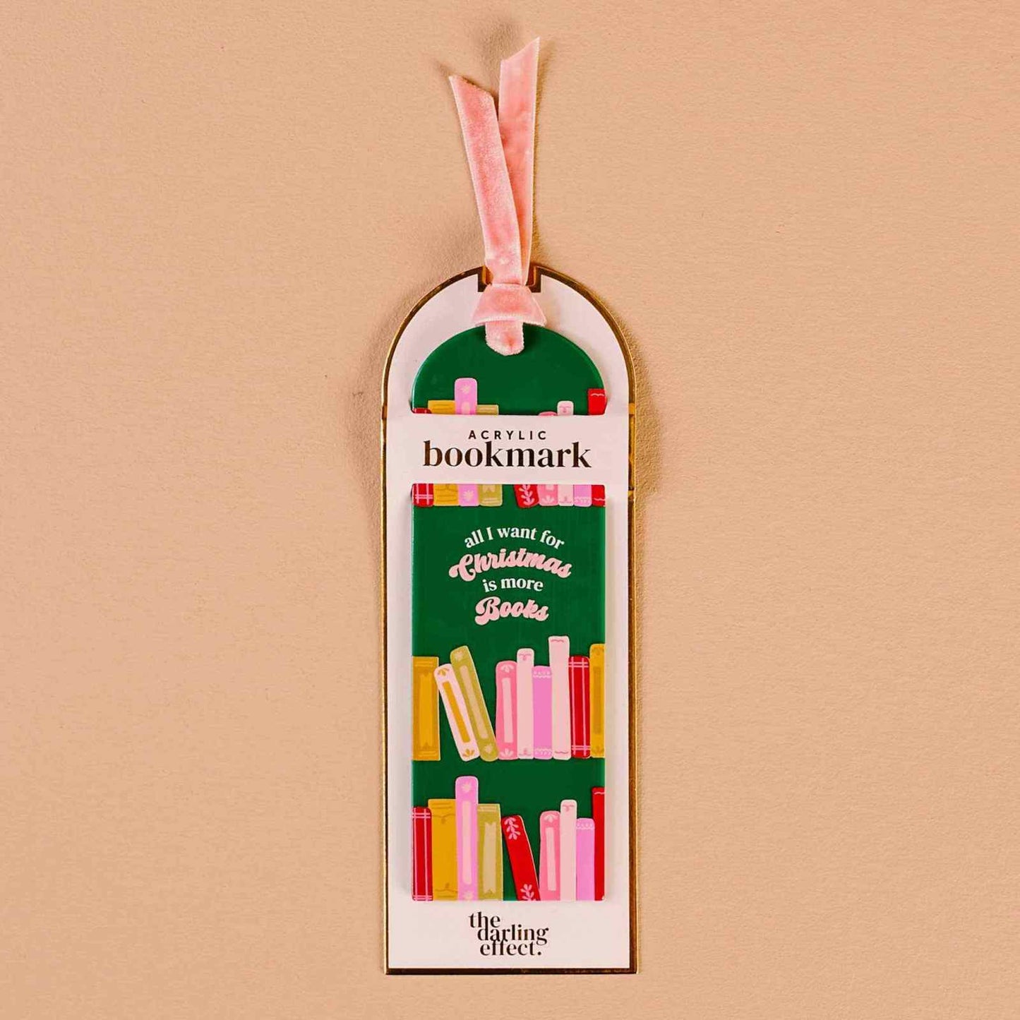 
                  
                    Acrylic Bookmark - All I want for Christmas is More Books - Curated Home Decor
                  
                