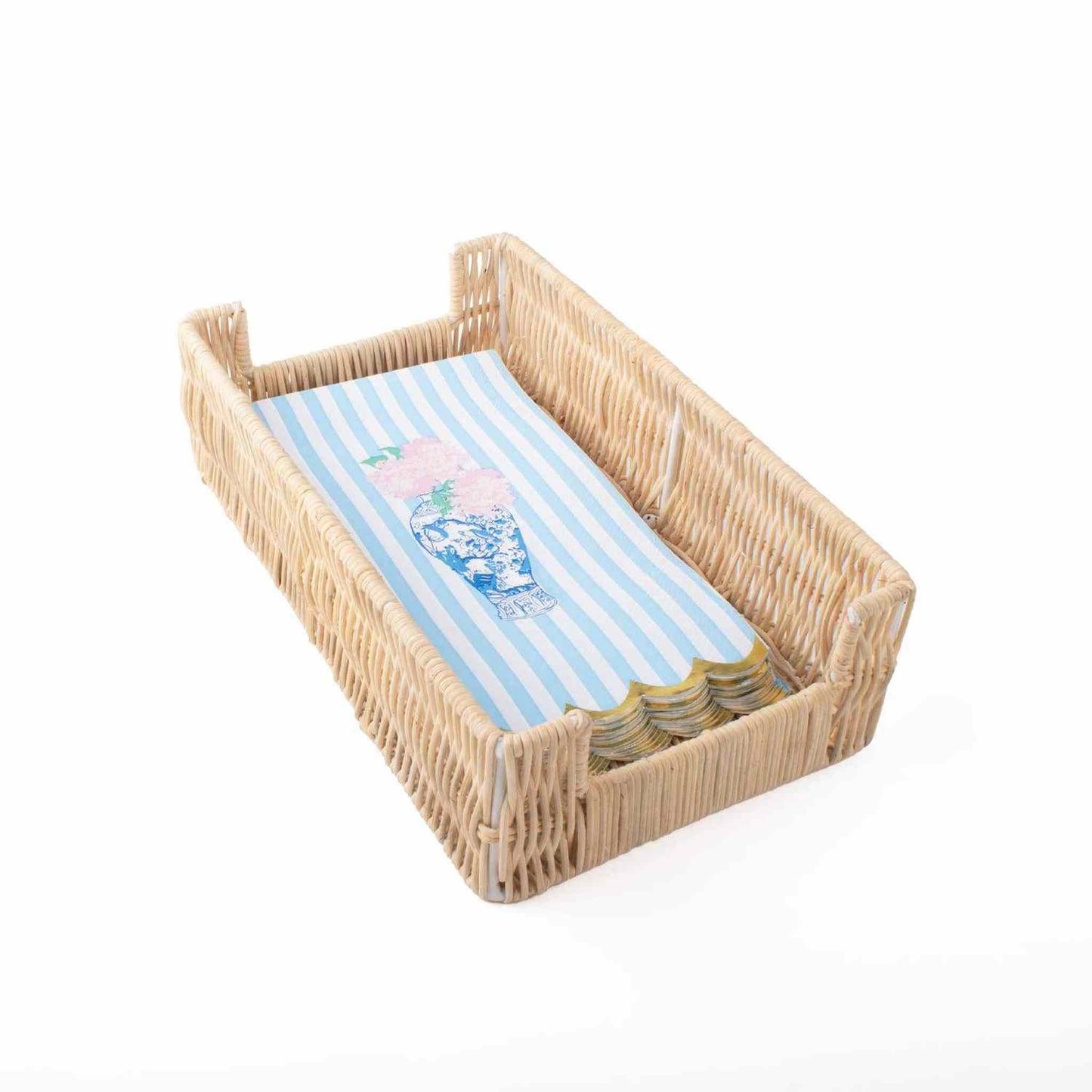 
                  
                    Natural Rattan Guest Towel Tray - Curated Home Decor
                  
                