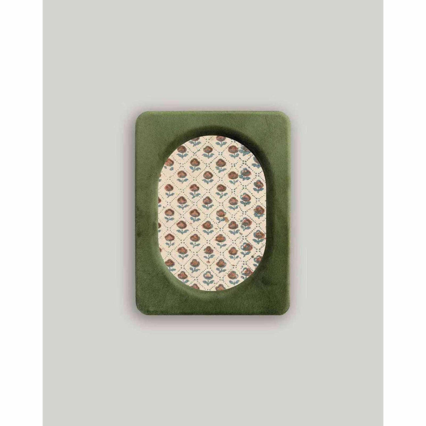 Mossy Green Velvet Photo Frame 5X7 - Curated Home Decor