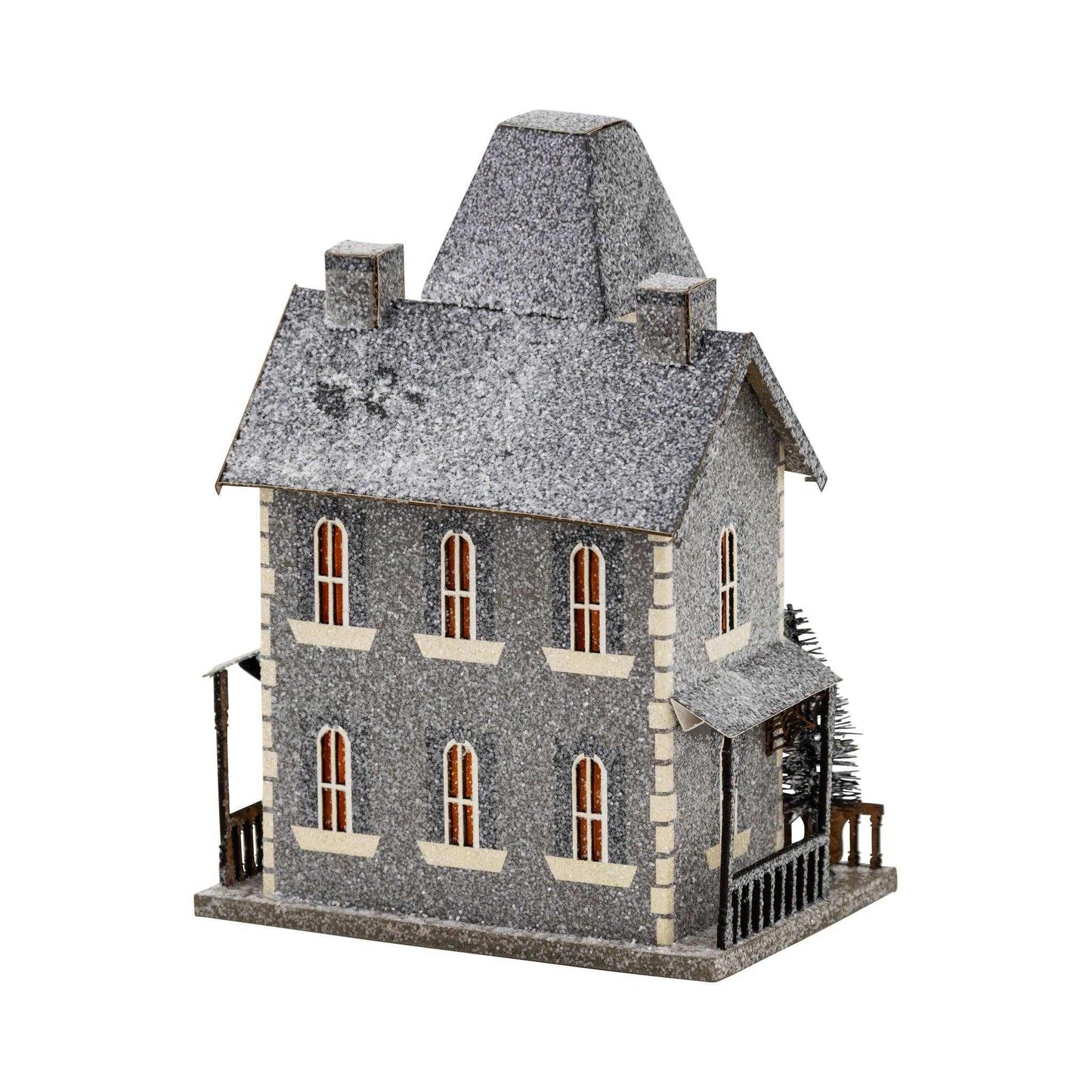 
                  
                    Haunted Village Decor Dead & Breakfast spooky Halloween house with battery-powered light
                  
                