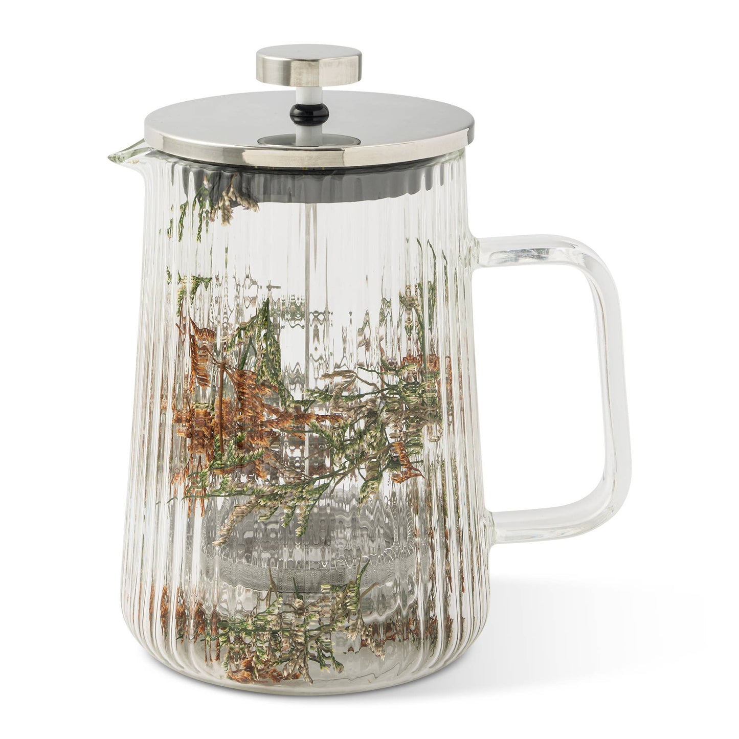Double Wall Floral French Press — 22oz - Curated Home Decor