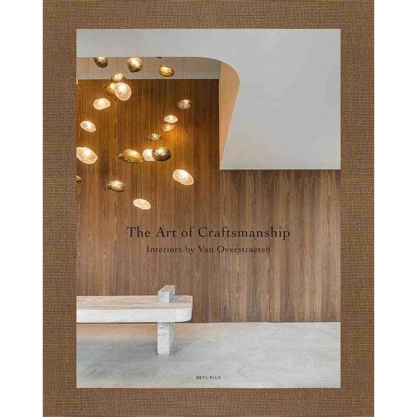 Art of Craftsmanship book cover featuring modern interior design by Van Overstraeten