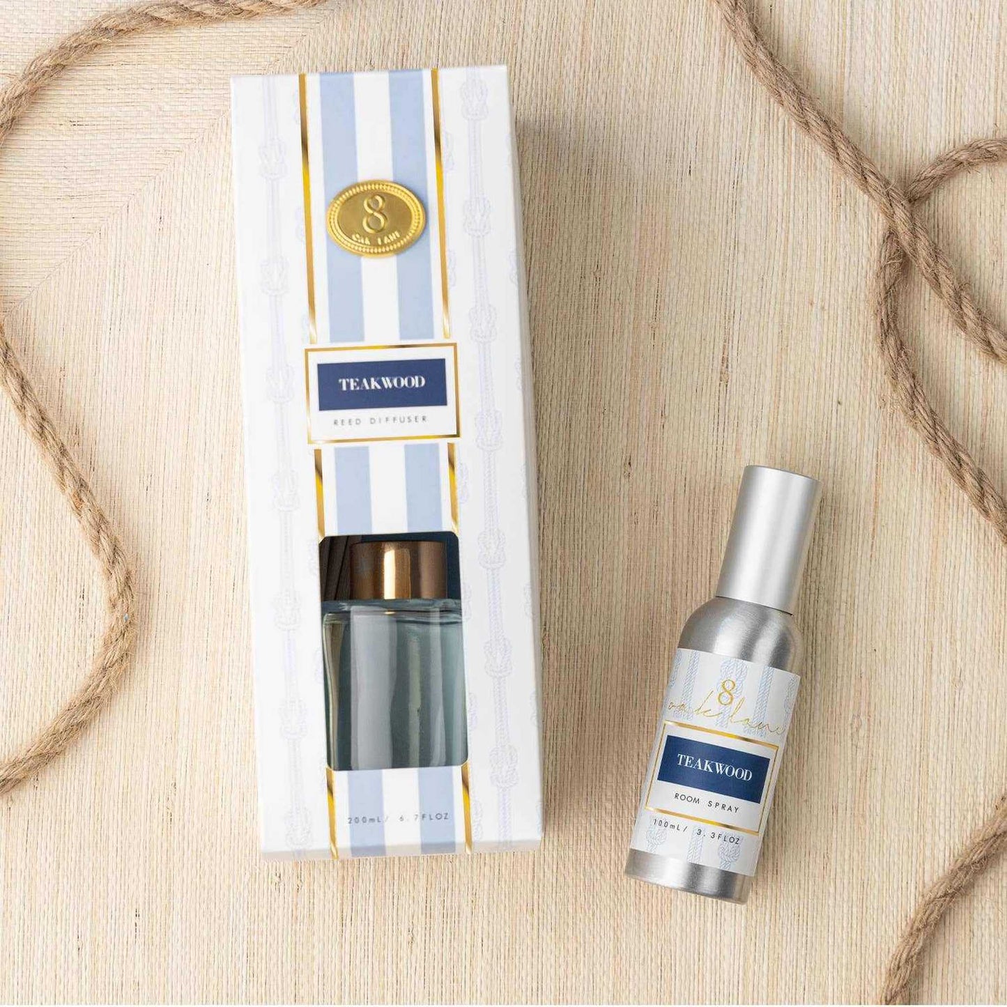 
                  
                    Teakwood Reed Diffuser - Curated Home Decor
                  
                