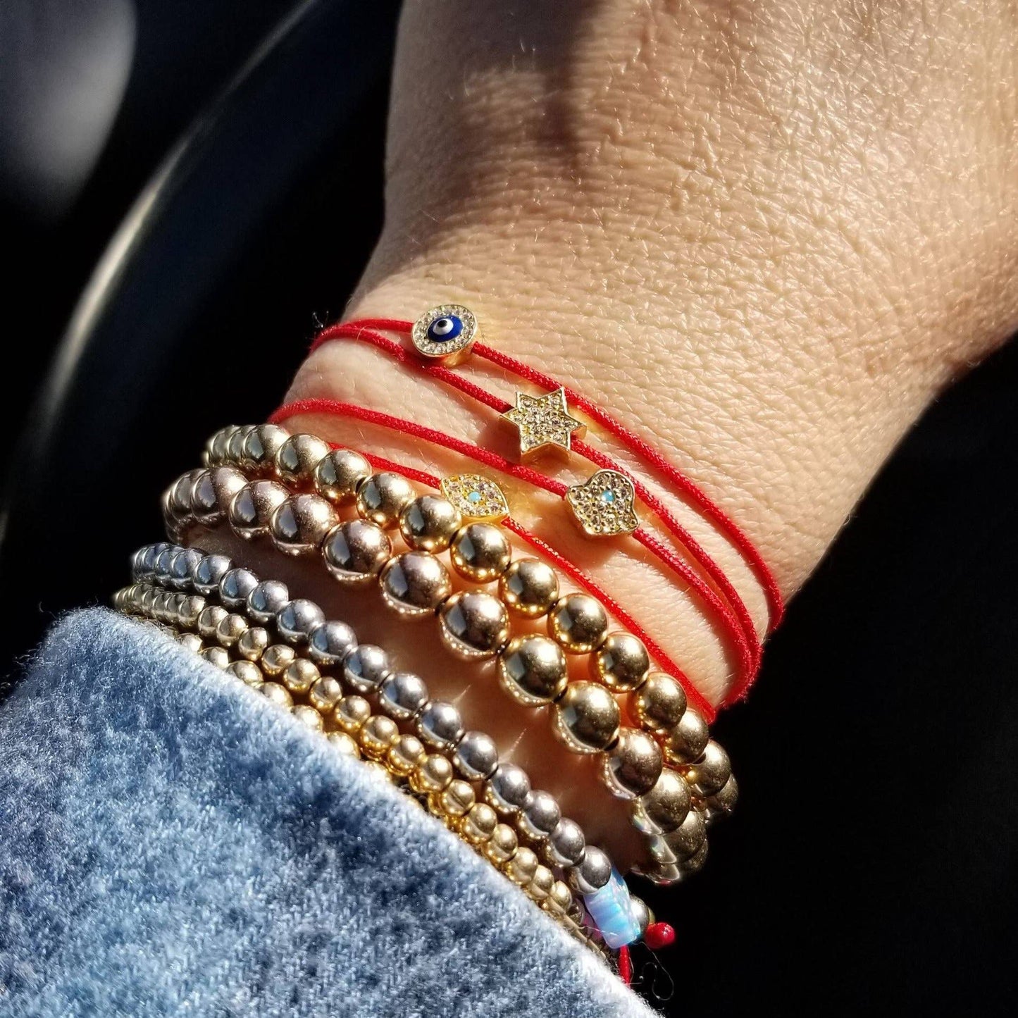 Red String Evil Eye Bracelet - Curated Home Decor