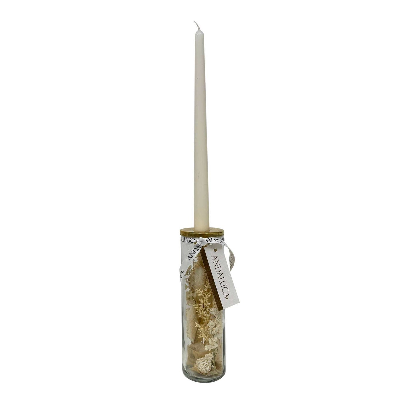 
                  
                    Spring Blooms Botanical Taper Candle Holder: Tall - Curated Home Decor
                  
                
