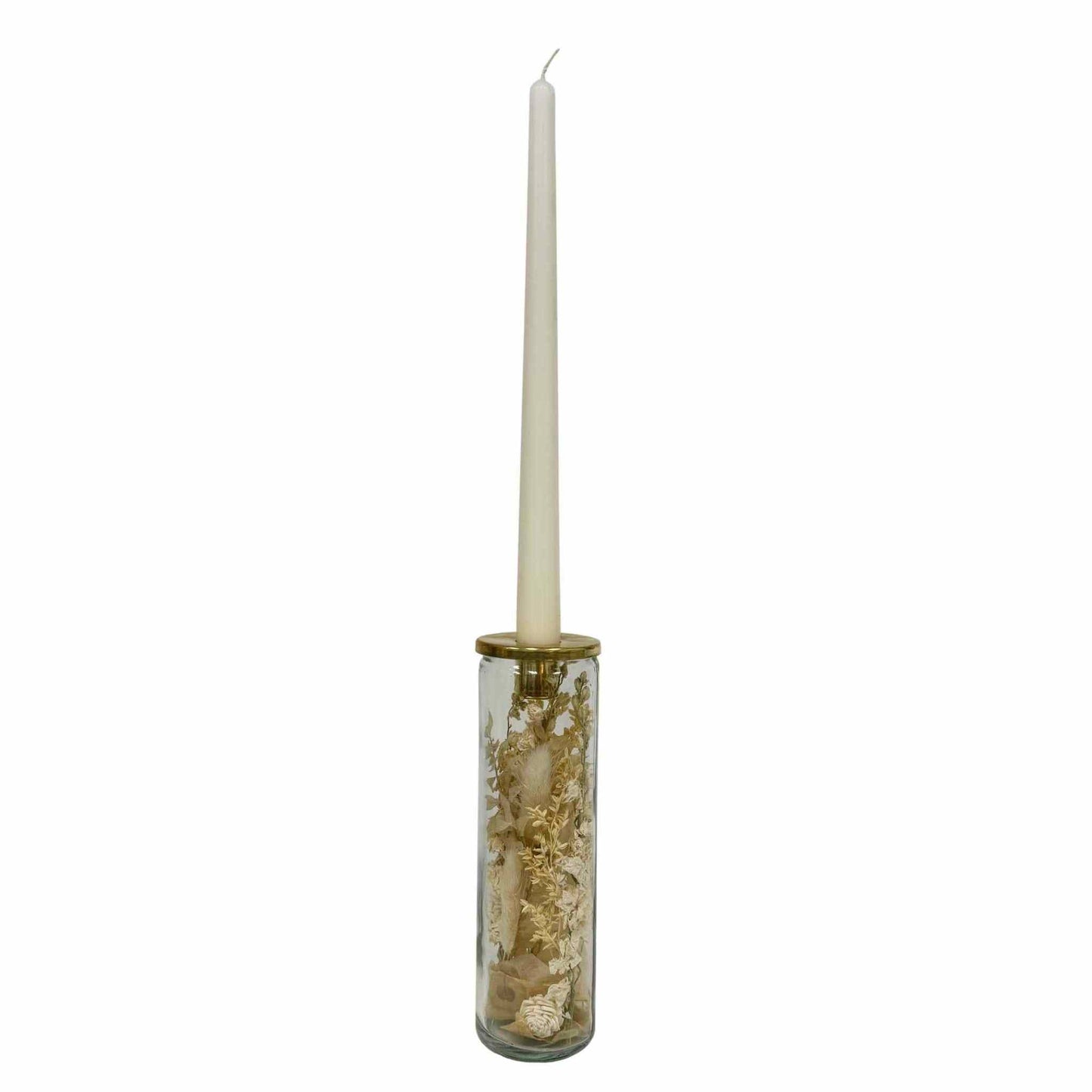 
                  
                    Spring Blooms Botanical Taper Candle Holder: Tall - Curated Home Decor
                  
                