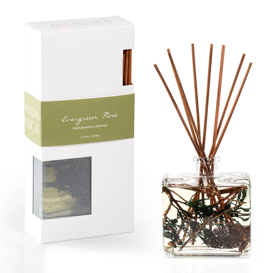 Evergreen Pine Botanical Reed Diffuser - Curated Home Decor