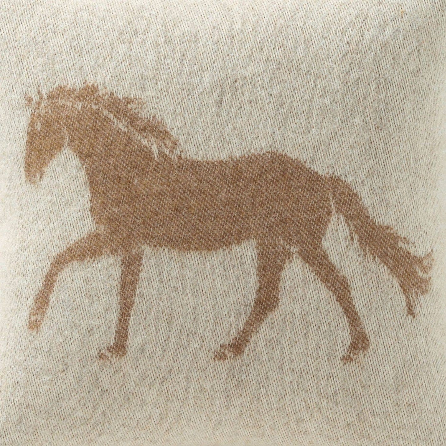 
                  
                    Horse Brown Wool Cushion - Curated Home Decor
                  
                