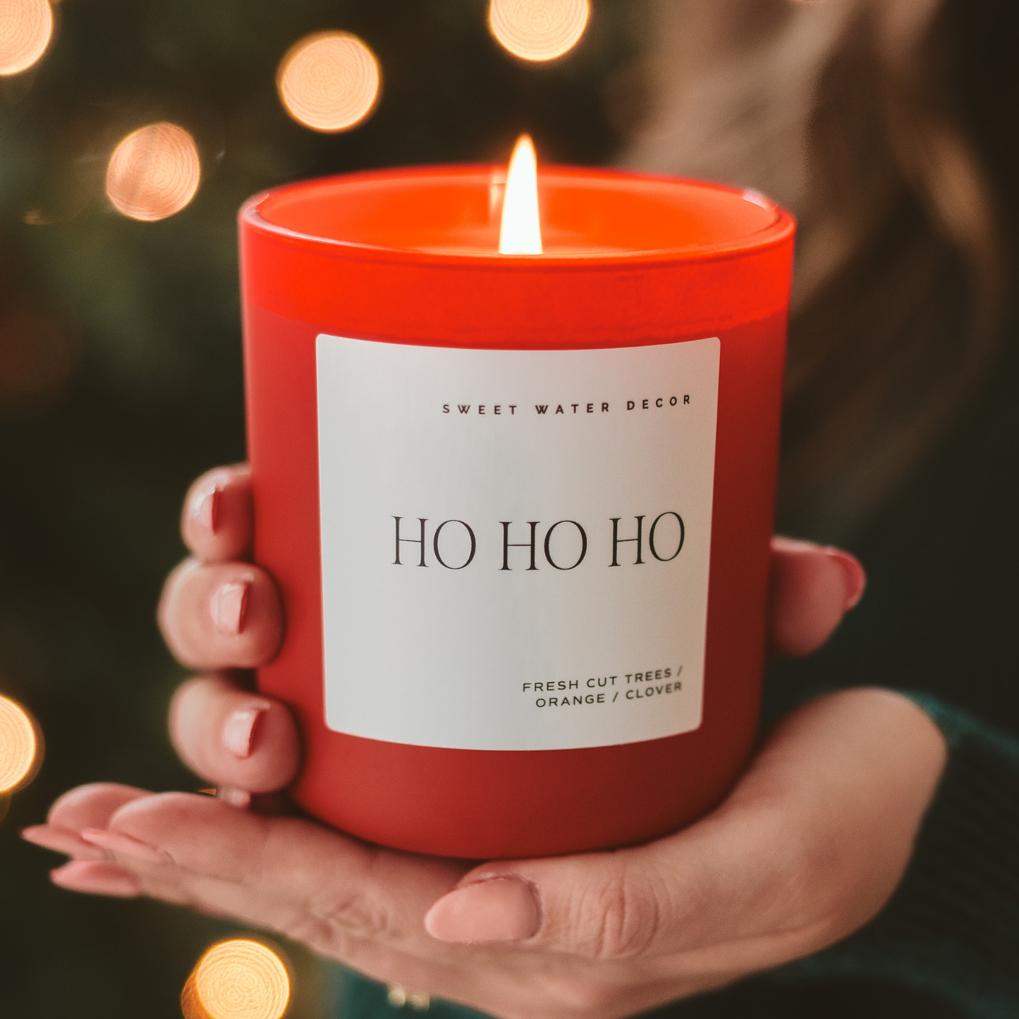Ho Ho Ho 15 oz Soy Candle - Curated Home Decor