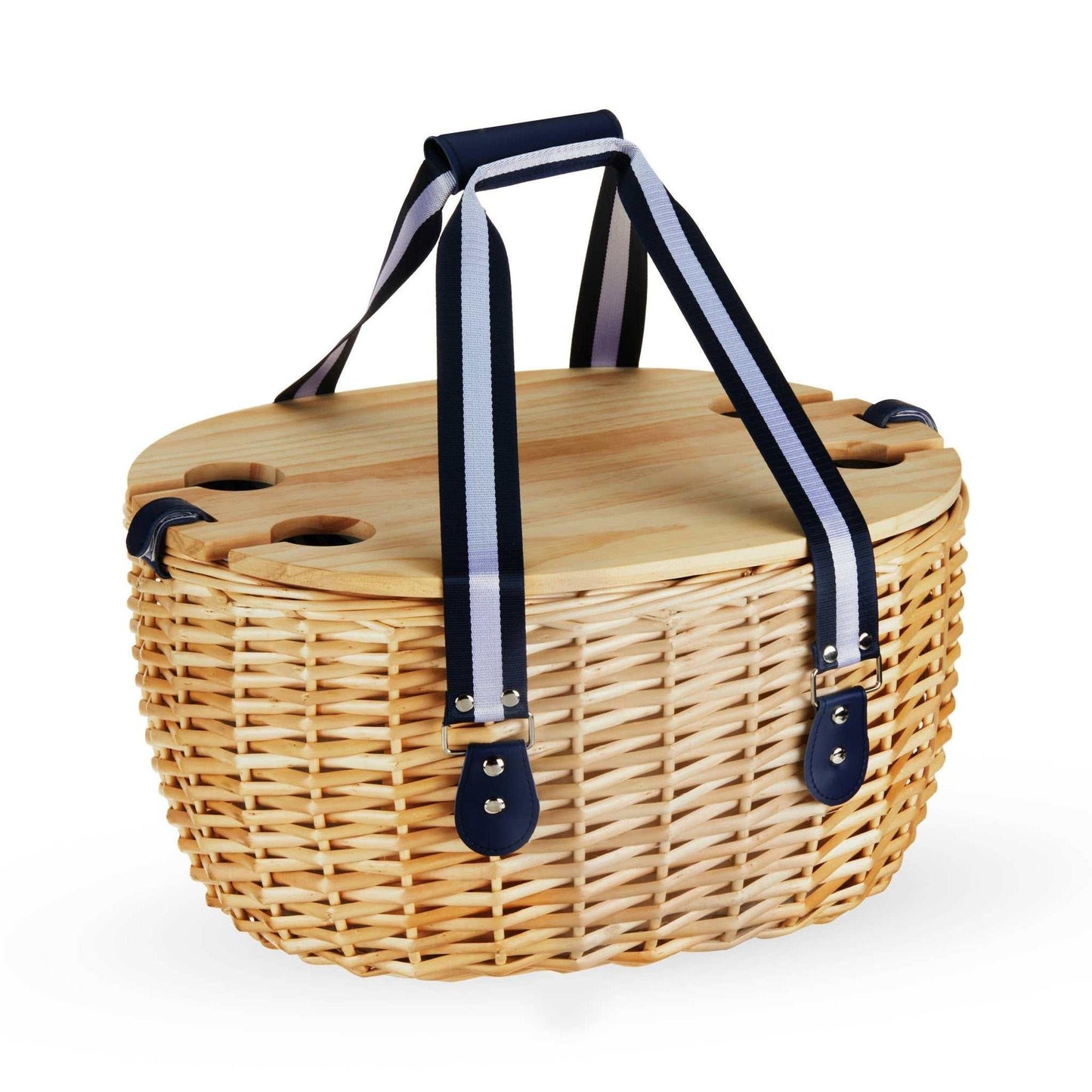 
                  
                    Central Park Willow Picnic Basket Set for Four - Curated Home Decor
                  
                