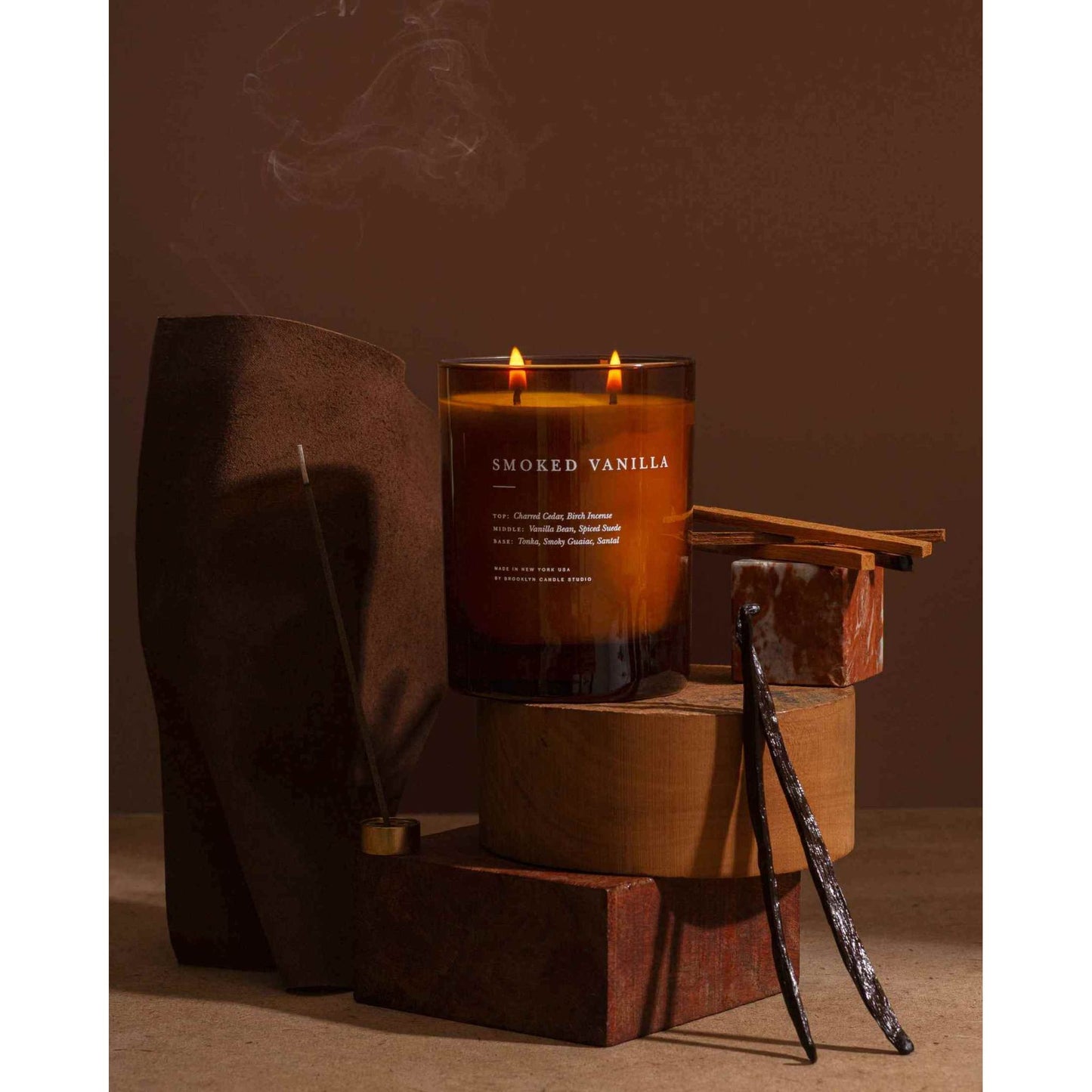 
                  
                    Smoked Vanilla 2 - Wick Candle - Curated Home Decor
                  
                