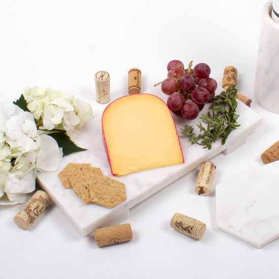 White Marble Cheese Board - Large