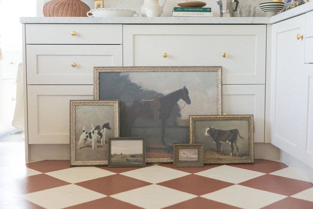 
                  
                    Two Fox Terriers Framed Antique Art: 8x10 - Curated Home Decor
                  
                